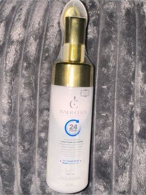 Inner Cells Essential Purifying Lava Foam Cleanser | Hyaluronic Acid + Multi-Pep